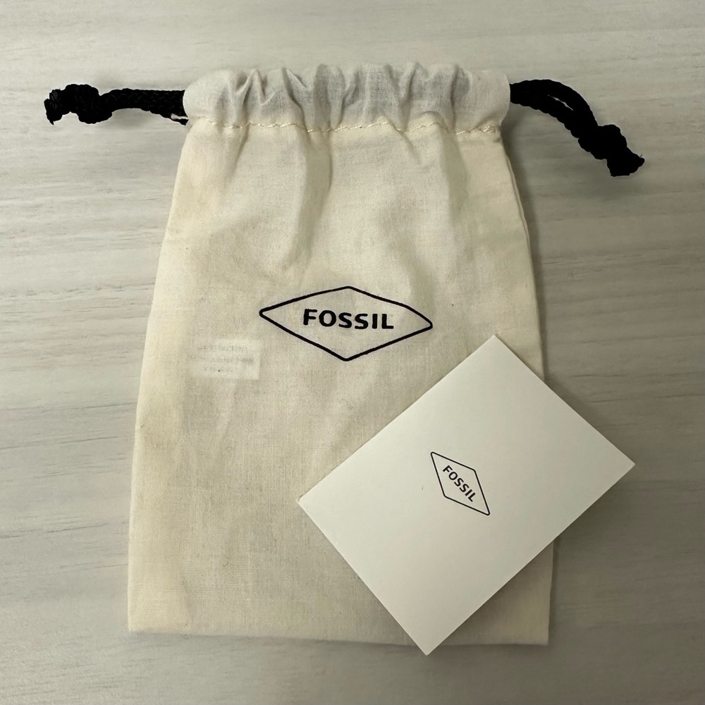 Fossil Gold Tone Necklaces - Two with One Dust Bag - Picture 6 of 6